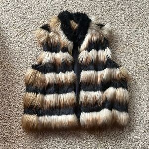 Gianna Bini Fur Vest NWT